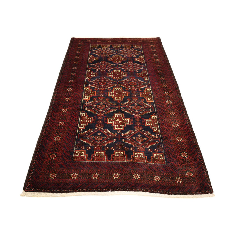 Belutsch Teppich - 192 x 105 cm - dunkelrot