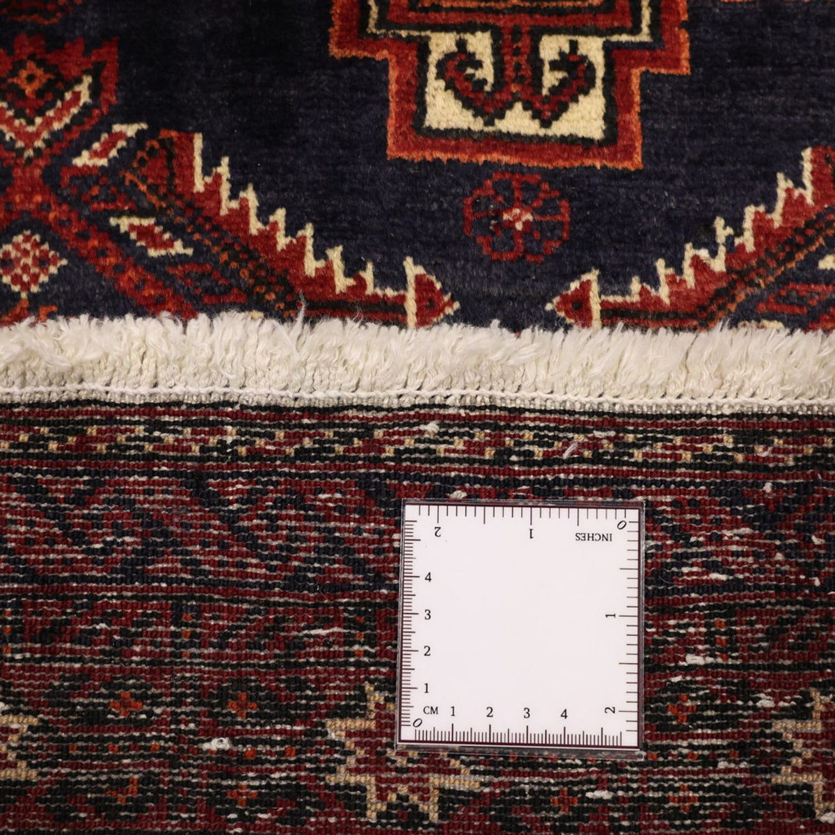 Belutsch Teppich - 192 x 105 cm - dunkelrot