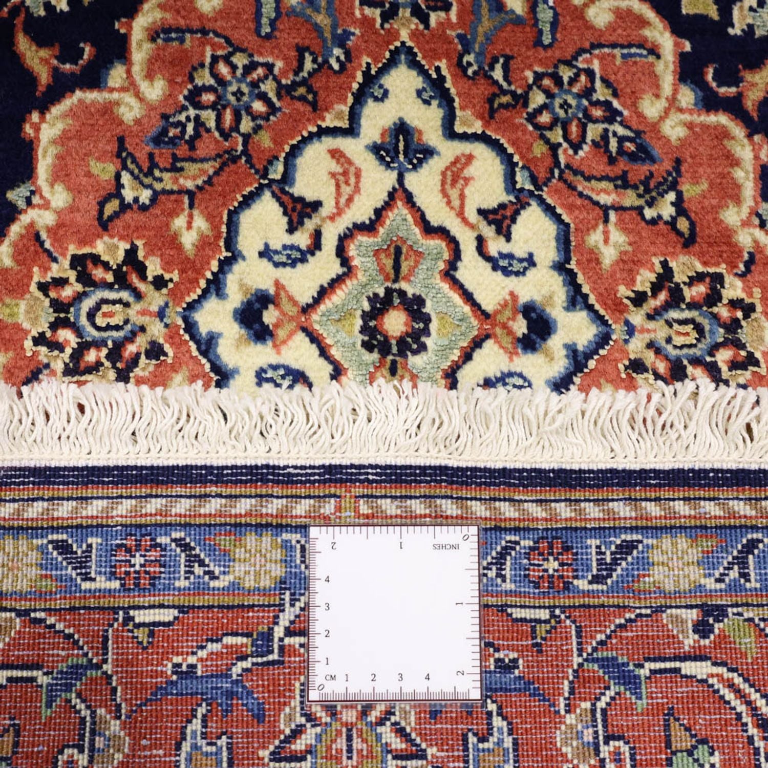 Perserteppich - Keshan - 169 x 114 cm - dunkelblau