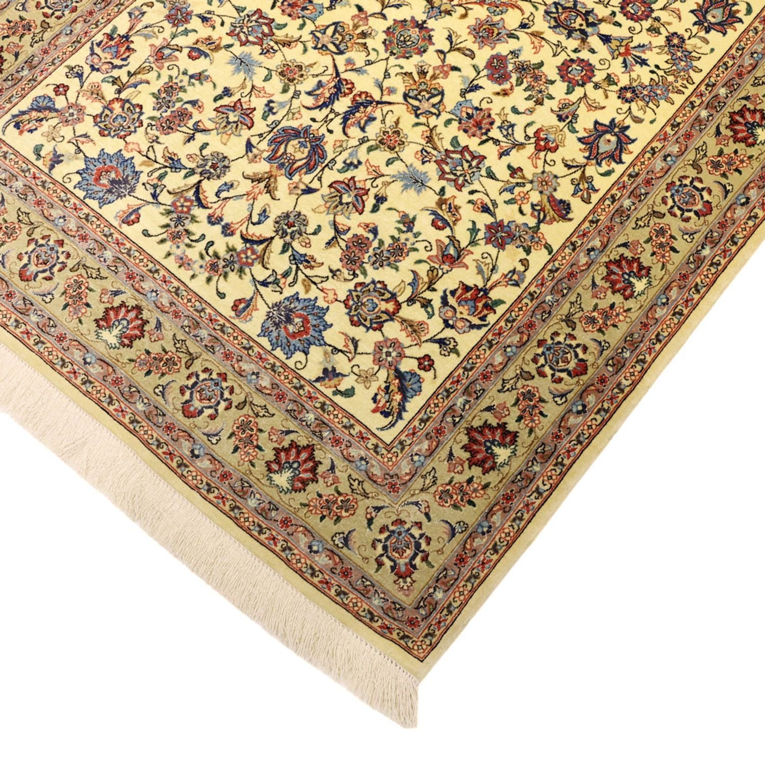 Perserteppich - Isfahan - Premium - 153 x 100 cm - beige
