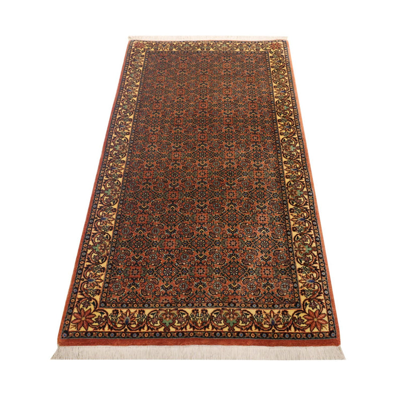 Perserteppich - Bidjar - 144 x 71 cm - dunkelbeige
