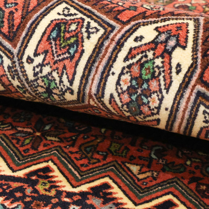 Perserteppich - Nomadic - 156 x 103 cm - terrakotta