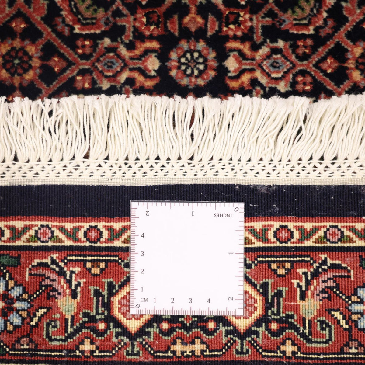 Perserteppich - Bidjar - 131 x 79 cm - dunkelrot