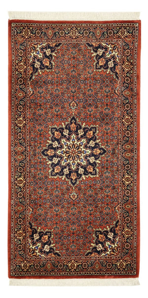 Perserteppich - Bidjar - 139 x 68 cm - dunkelrot