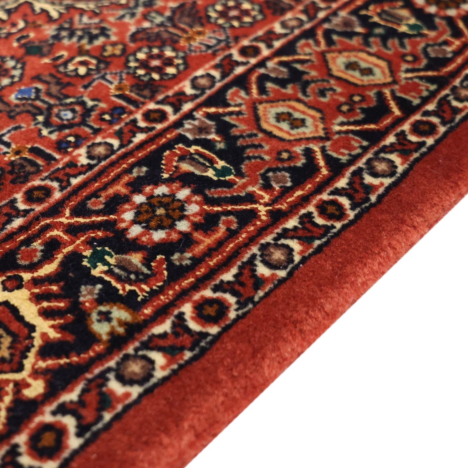 Perserteppich - Bidjar - 139 x 68 cm - dunkelrot