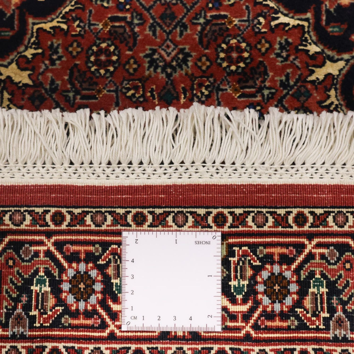 Perserteppich - Bidjar - 139 x 68 cm - dunkelrot