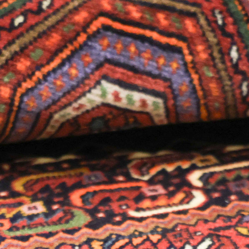 Perserteppich - Nomadic - 150 x 100 cm - dunkelrot