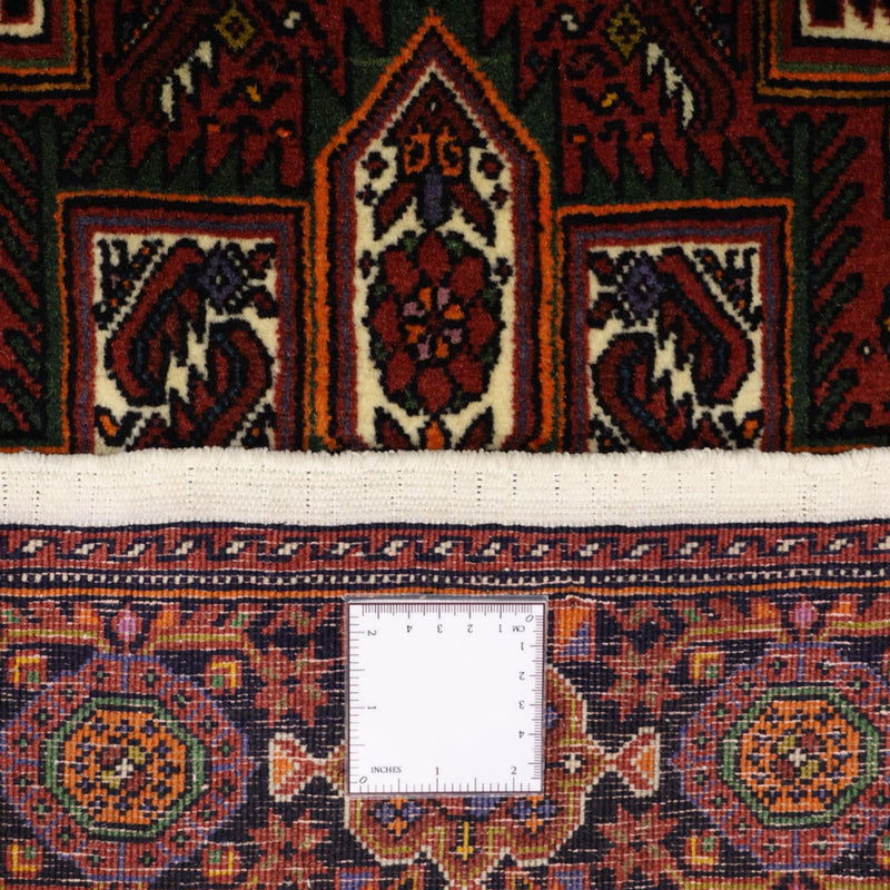 Perserteppich - Nomadic - 150 x 100 cm - dunkelrot