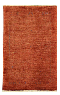 Gabbeh Teppich - Kaschkuli Perser - 122 x 79 cm - dunkelrot