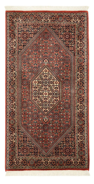 Perserteppich - Bidjar - 136 x 70 cm - dunkelrot