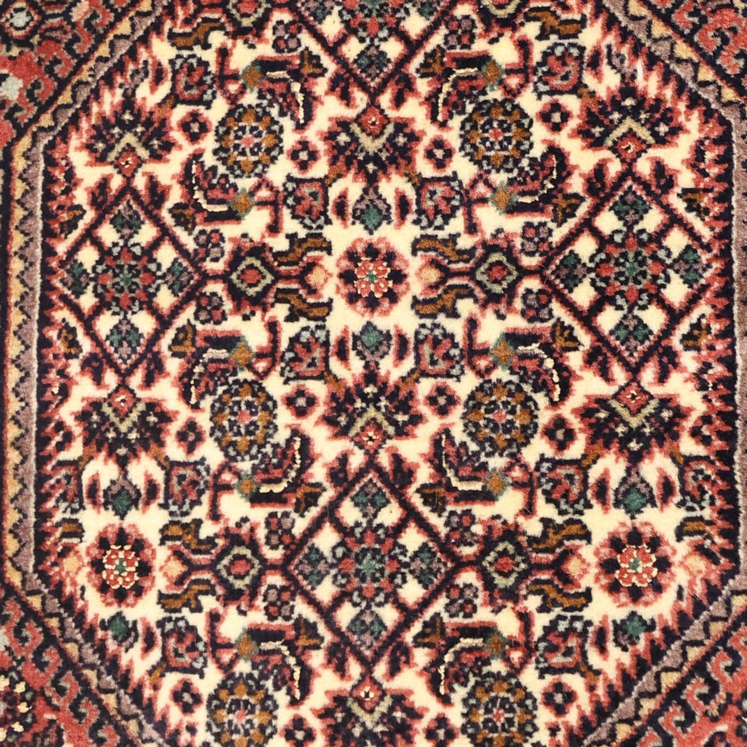 Perserteppich - Bidjar - 136 x 70 cm - dunkelrot
