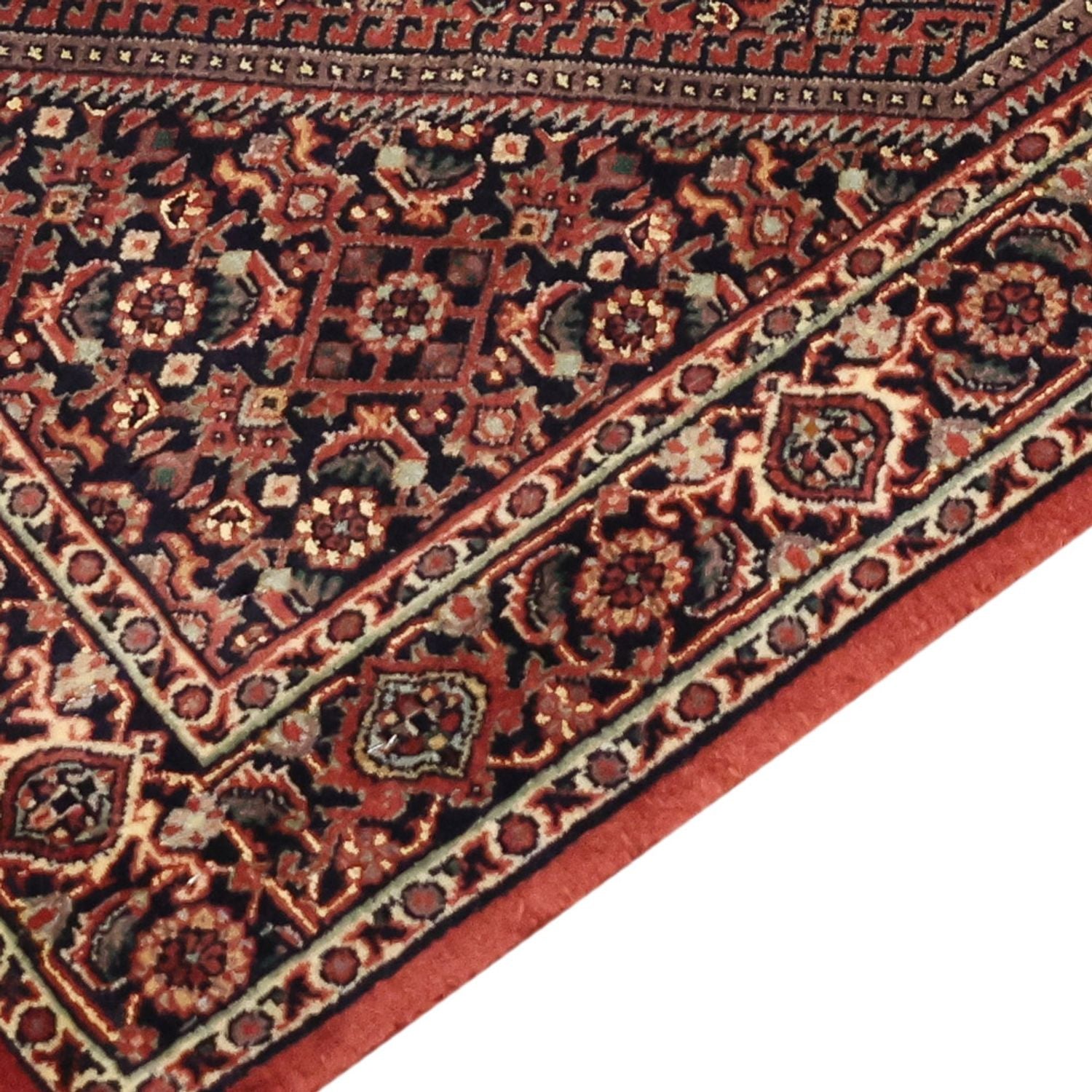 Perserteppich - Bidjar - 136 x 70 cm - dunkelrot