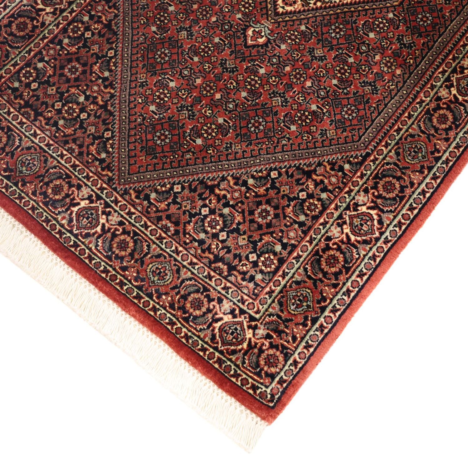 Perserteppich - Bidjar - 136 x 70 cm - dunkelrot