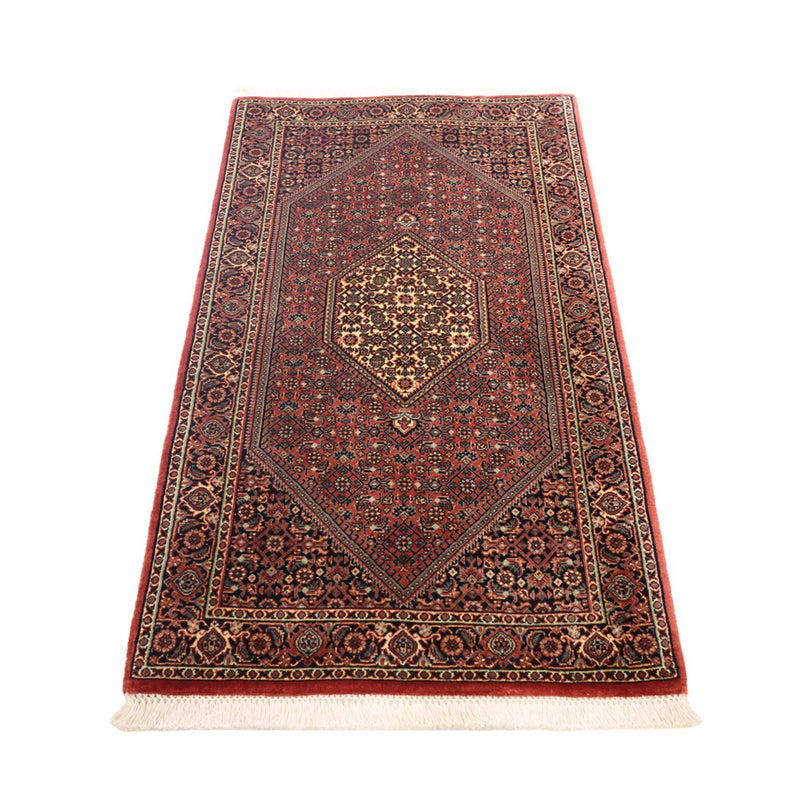 Perserteppich - Bidjar - 136 x 70 cm - dunkelrot