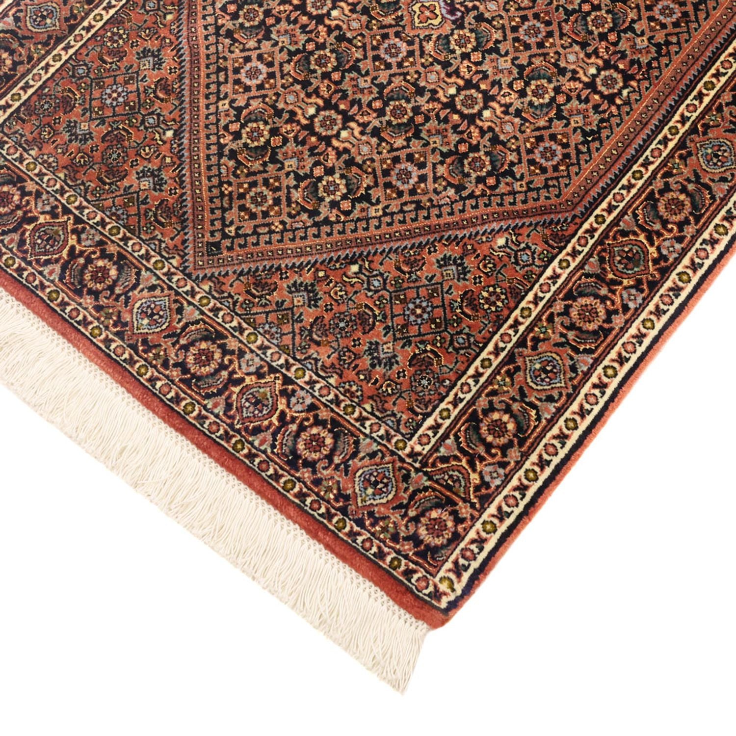 Perserteppich - Bidjar - 134 x 70 cm - dunkelbeige