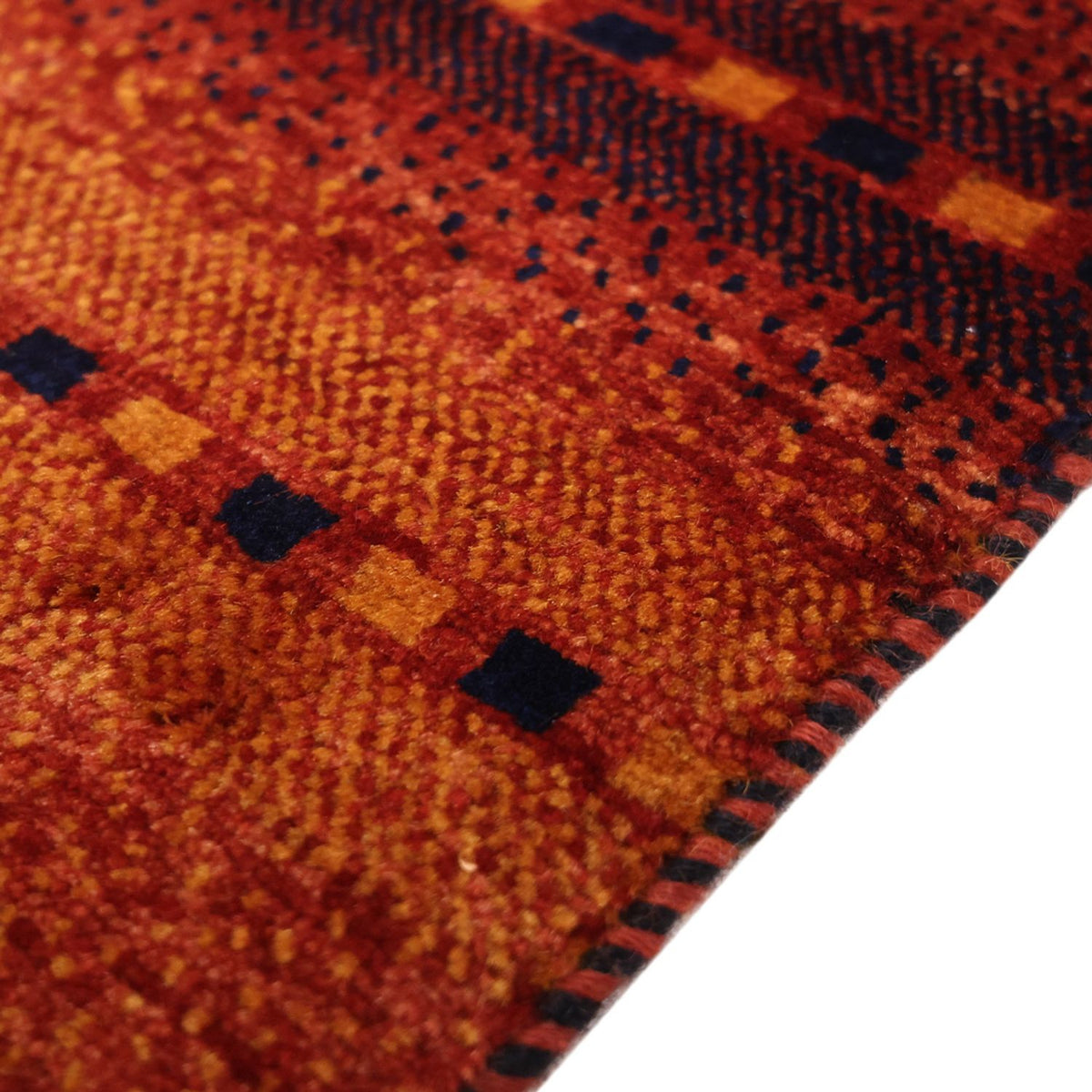 Gabbeh Teppich - Kaschkuli Perser - 93 x 77 cm - mehrfarbig