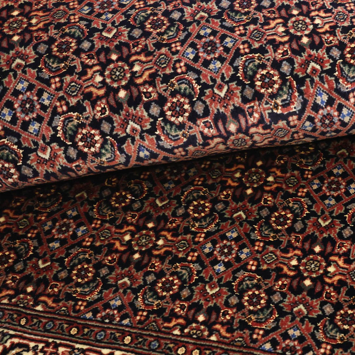 Perserteppich - Bidjar - 146 x 90 cm - dunkelbeige