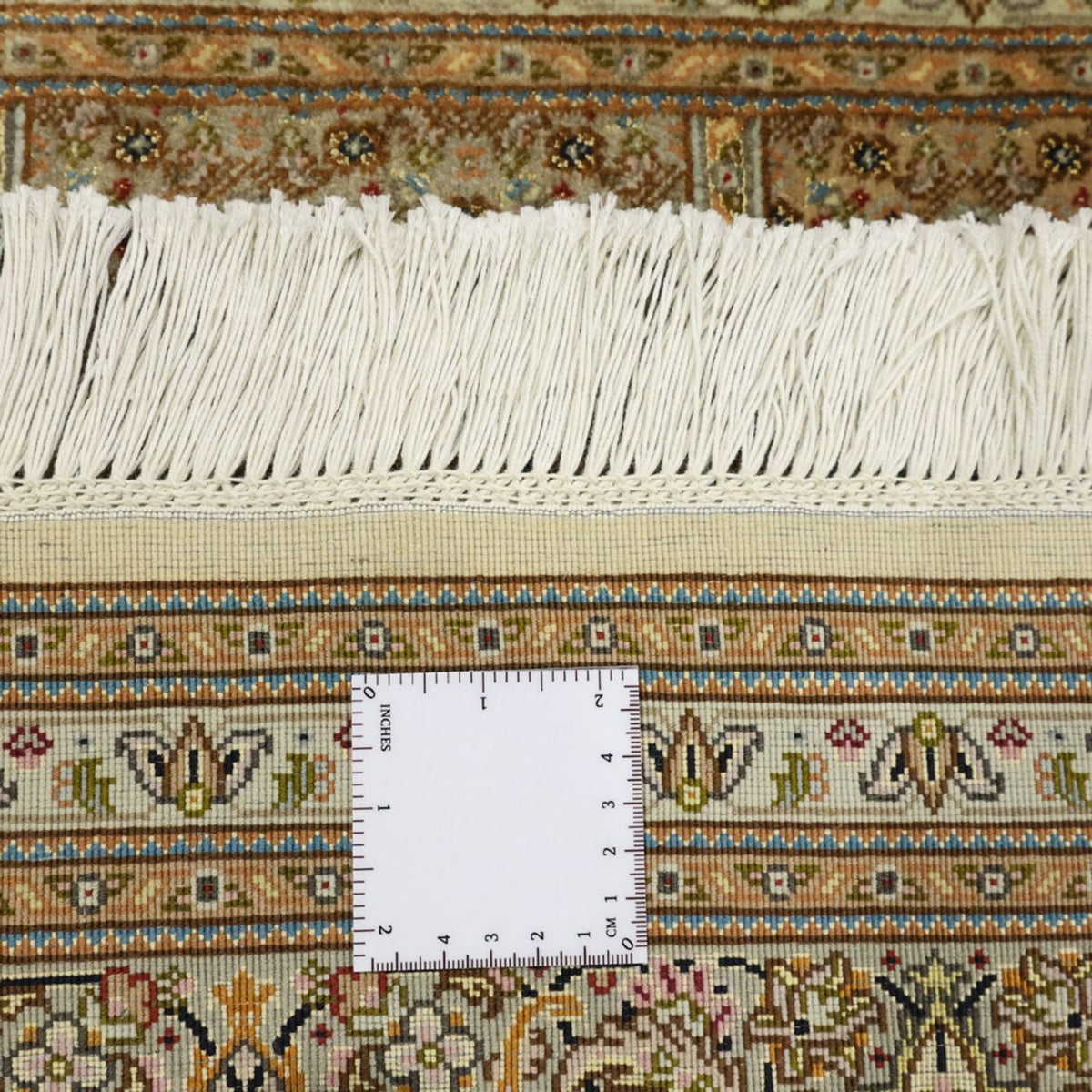 Perserteppich - Täbriz - Royal - 208 x 149 cm - dunkelbeige