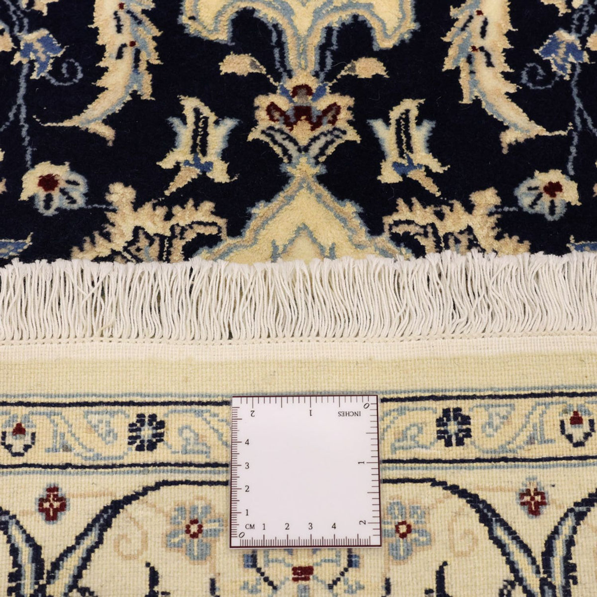 Perserteppich - Nain - Royal - 157 x 106 cm - dunkelblau