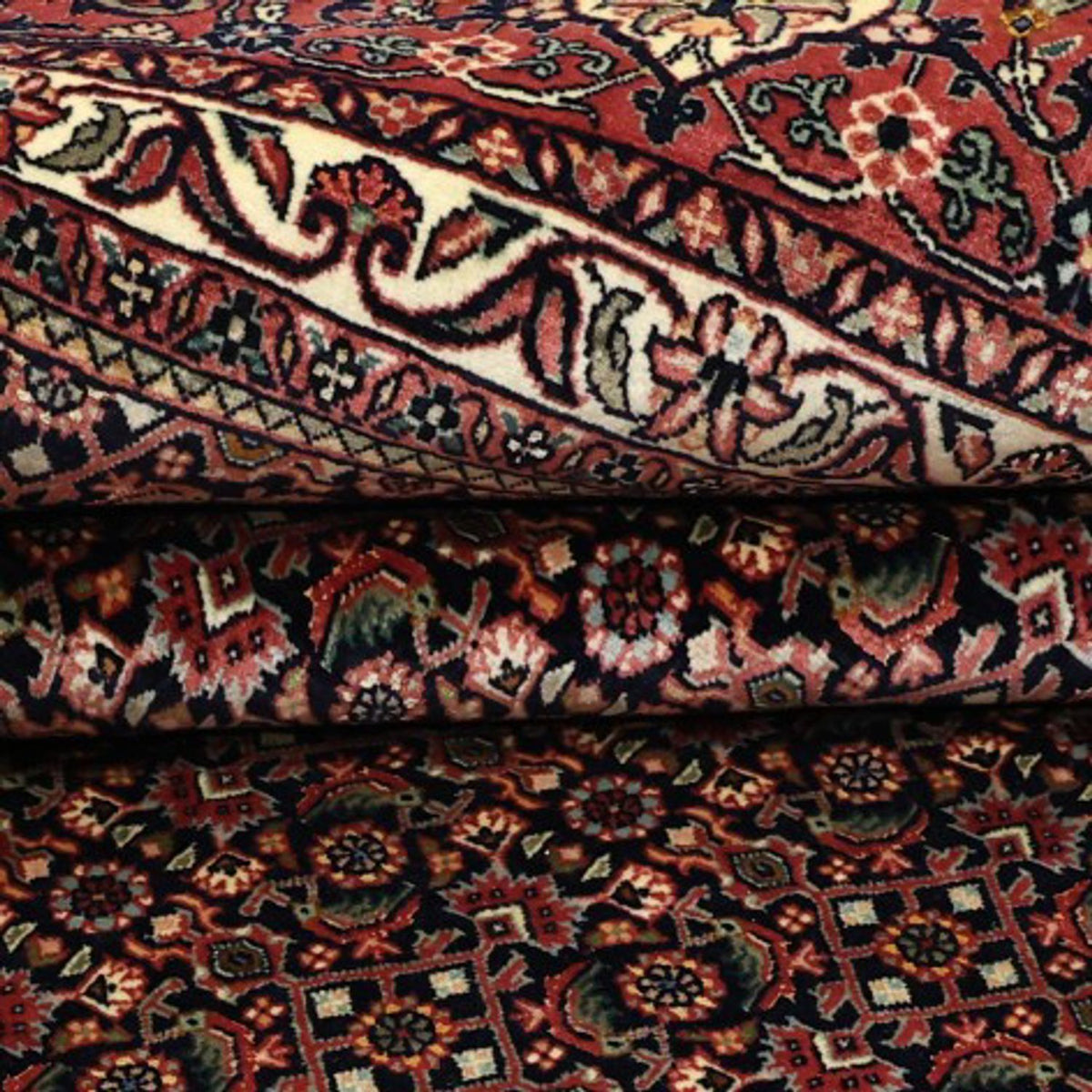 Perserteppich - Bidjar - 337 x 255 cm - dunkelblau