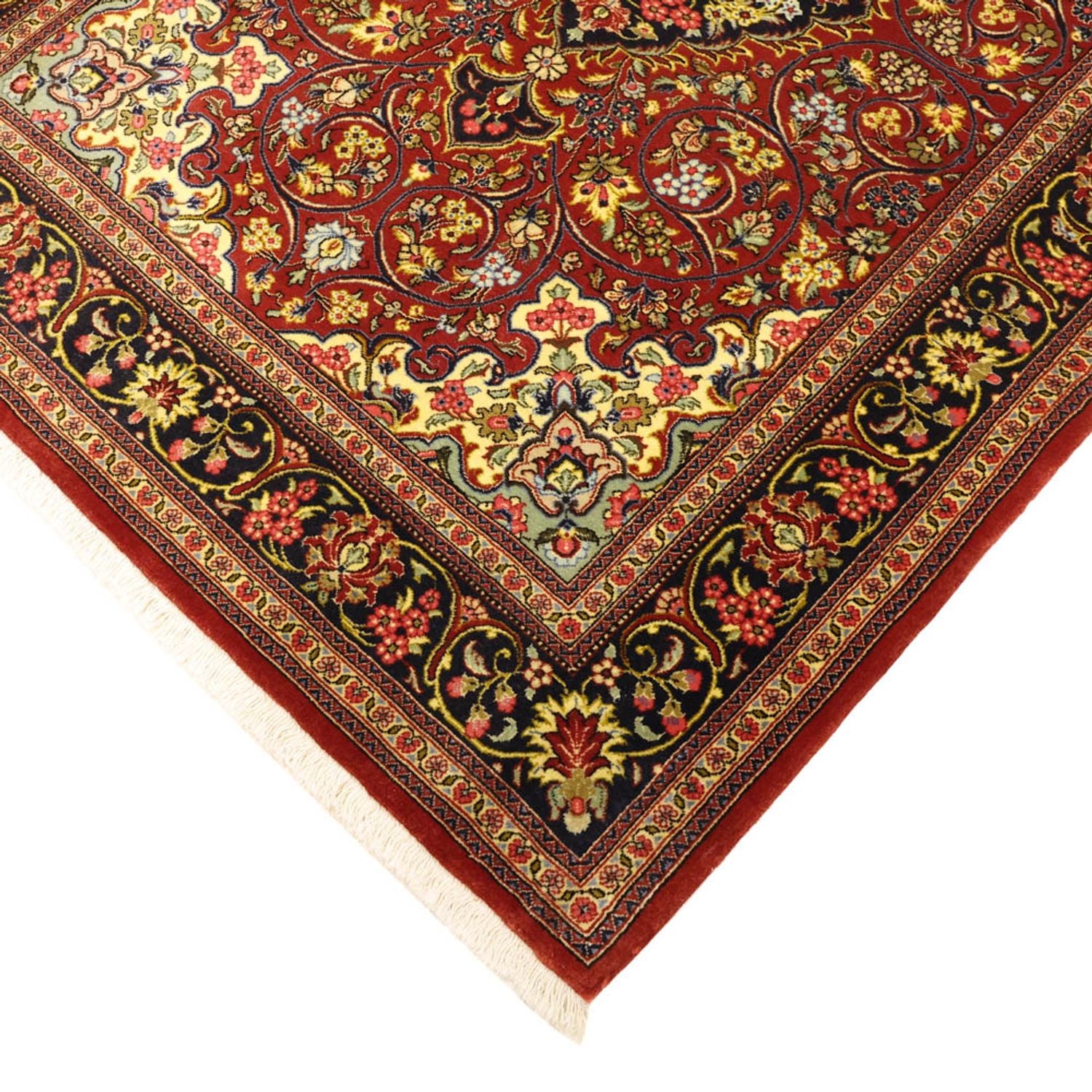 Perserteppich - Ghom - 158 x 114 cm - rot