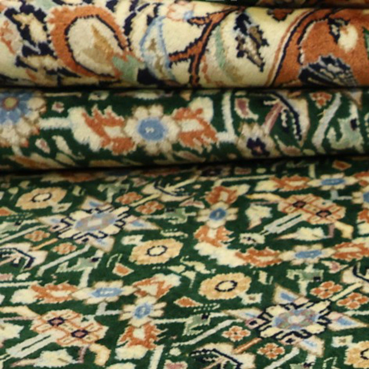 Perserteppich - Classic - 292 x 255 cm - grün