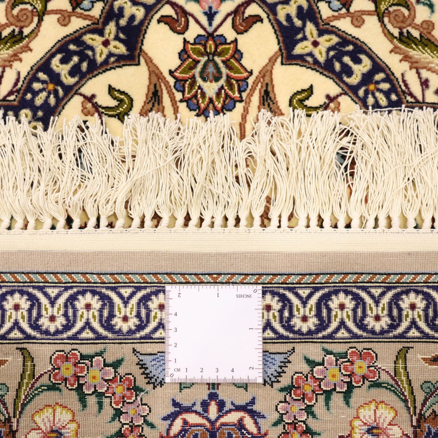 Perserteppich - Isfahan - Premium - 171 x 111 cm - dunkelbeige