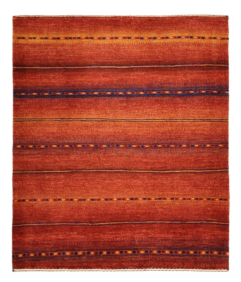 Gabbeh Teppich - Kaschkuli Perser quadratisch  - 119 x 101 cm - mehrfarbig