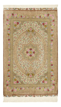Perserteppich - Ghom - Royal - 165 x 101 cm - hellbeige