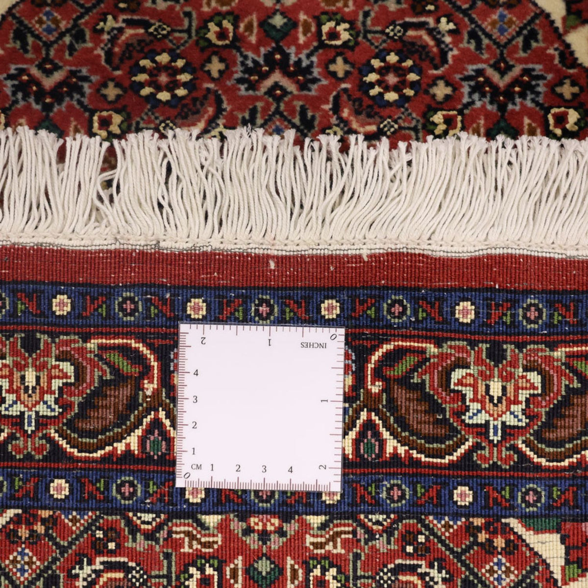 Perserteppich - Bidjar - 136 x 71 cm - dunkelrot