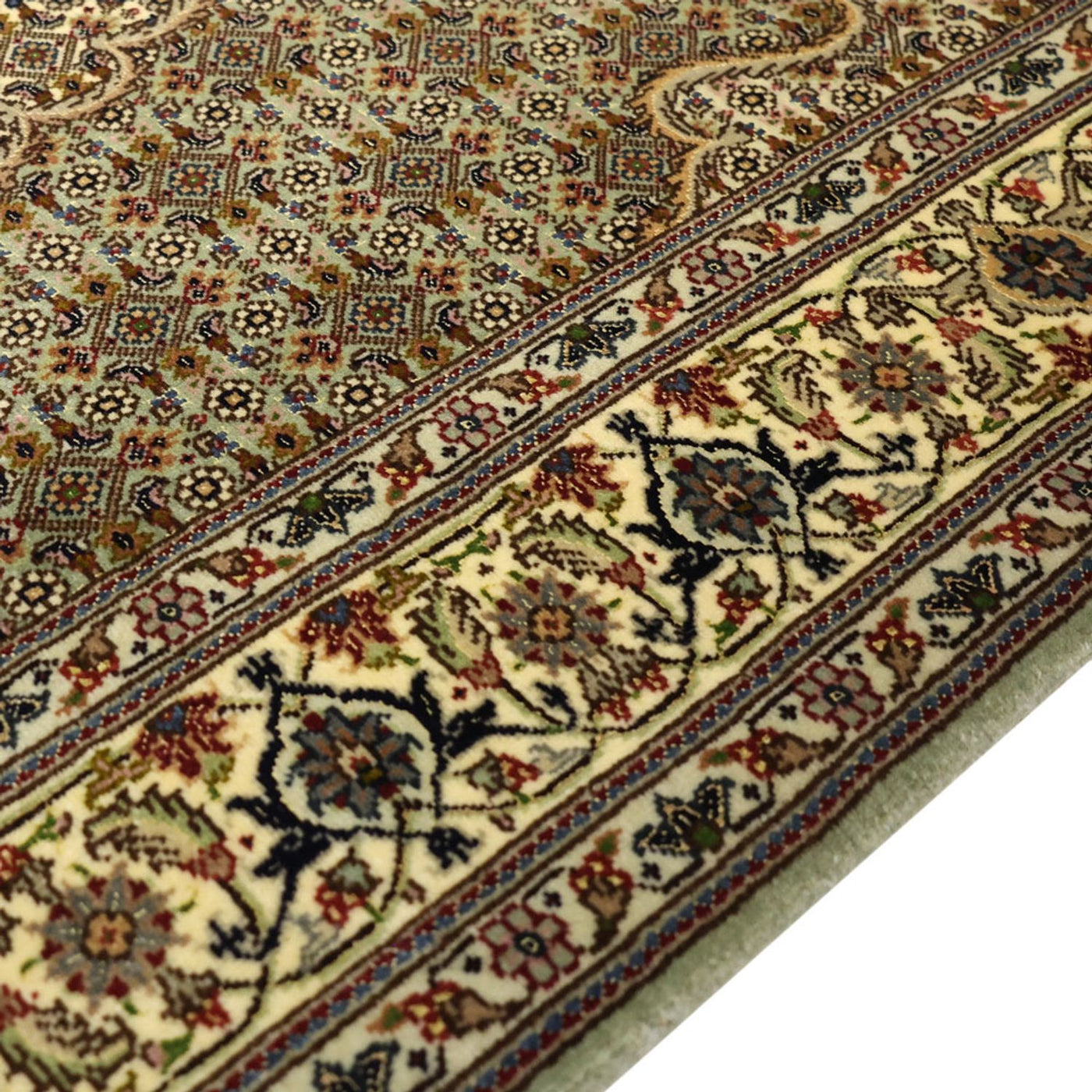 Täbriz - 50 Raj Teppich 151x100cm - Perserteppich