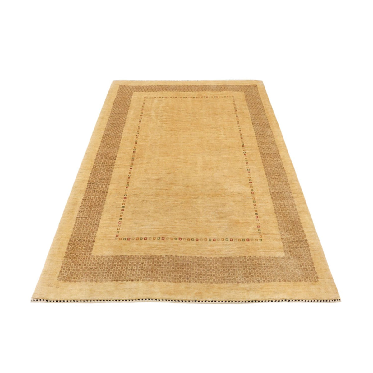 Gabbeh Teppich - Kaschkuli Perser - 182 x 126 cm - beige