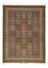 Täbriz - 50 Raj Teppich 152x207cm - Perserteppich - Rechteckig / Dunkelbeige / 152 x 207 cm Rechteckig