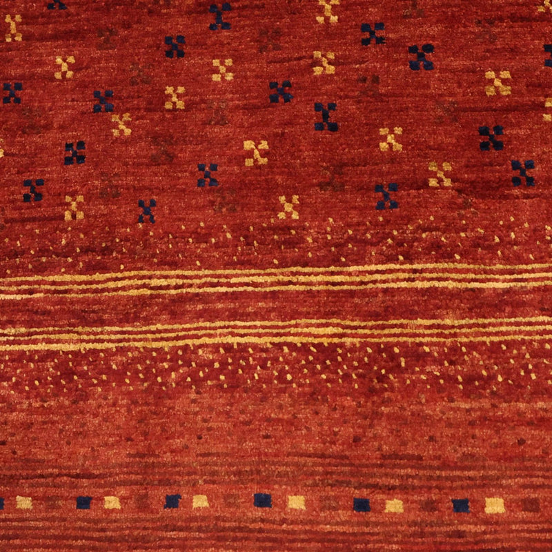 Gabbeh Teppich - Kaschkuli Perser - 126 x 96 cm - mehrfarbig