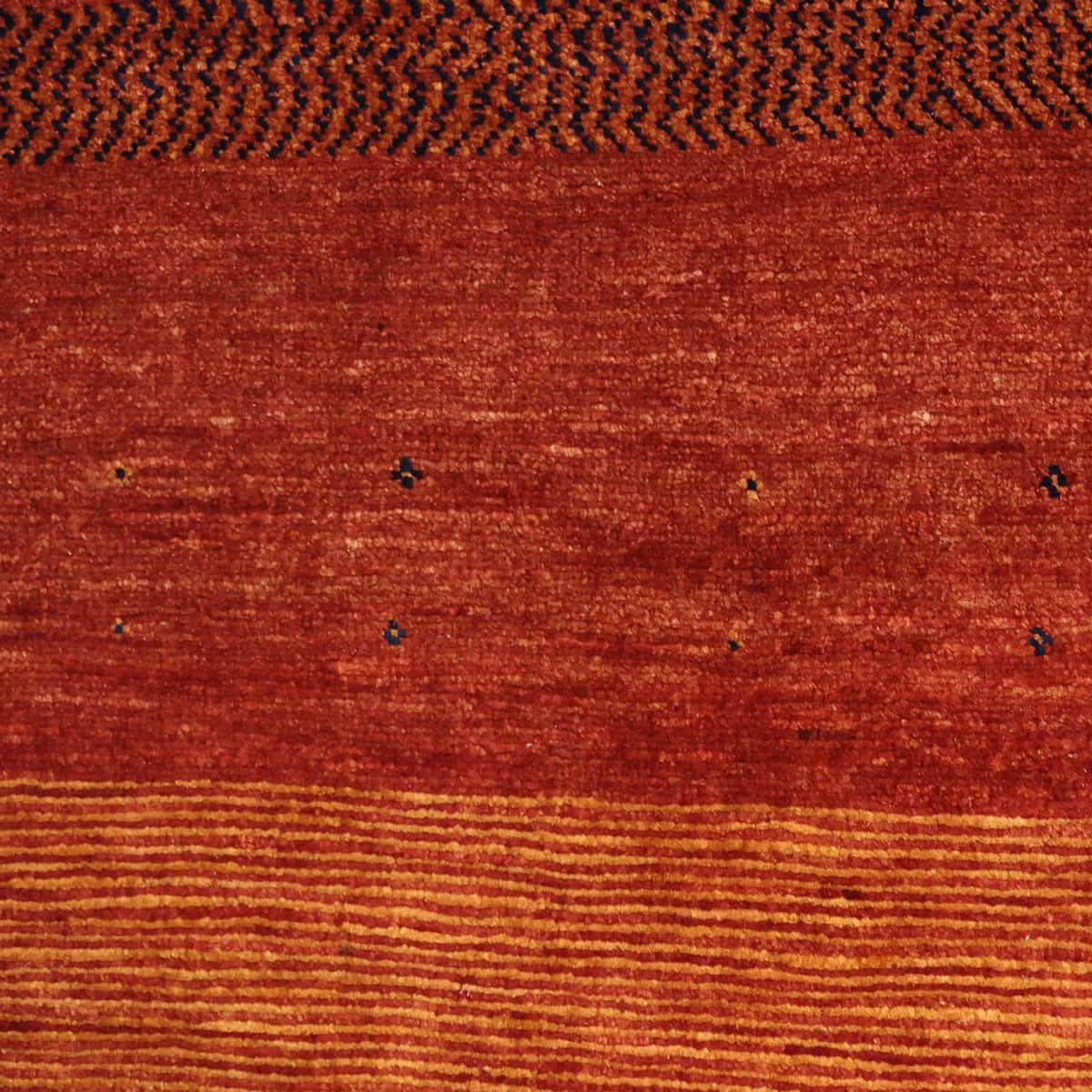 Gabbeh Teppich - Kaschkuli Perser - 96 x 79 cm - mehrfarbig