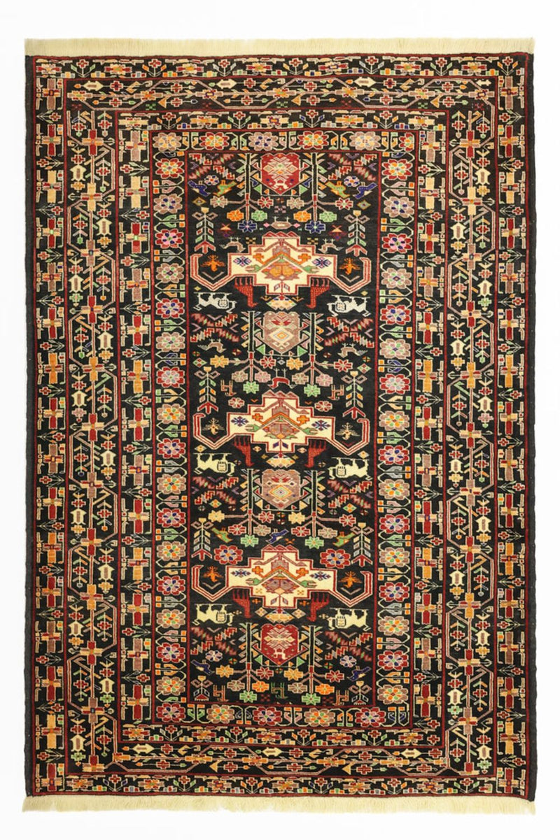 Belutsch Teppich - 153 x 104 cm - dunkelbeige