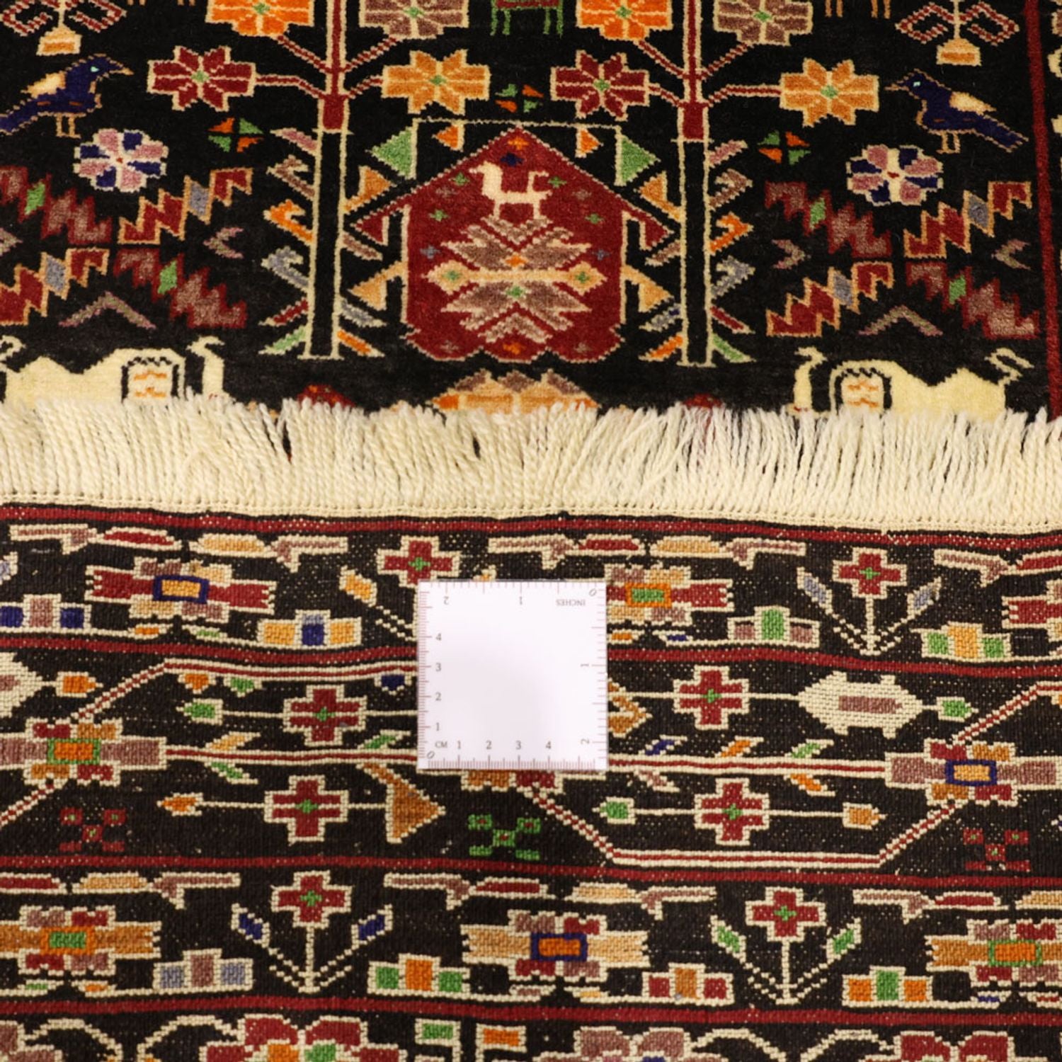 Belutsch Teppich - 153 x 104 cm - dunkelbeige