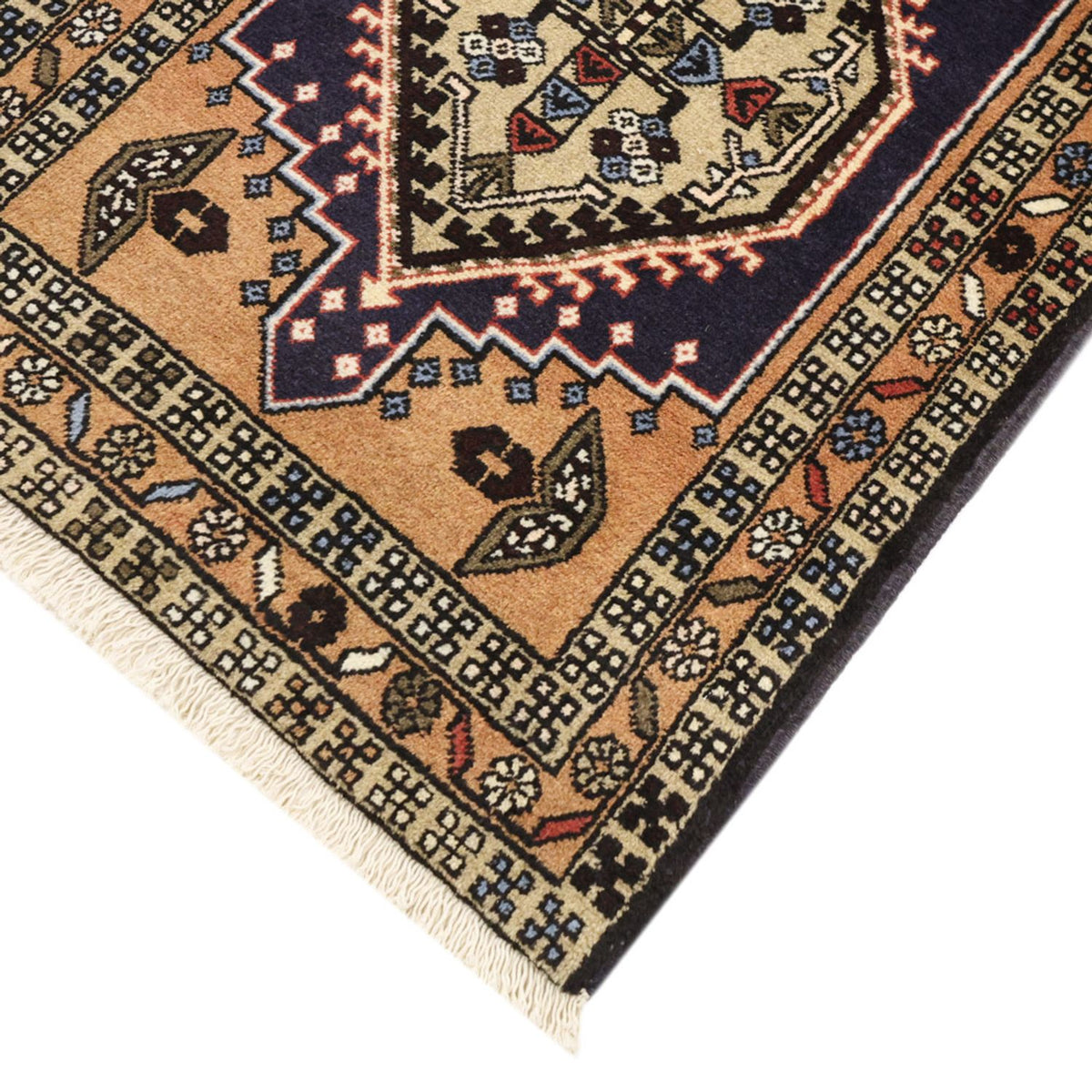 Läufer Perser - Nomadic - 300 x 70 cm - dunkelbeige