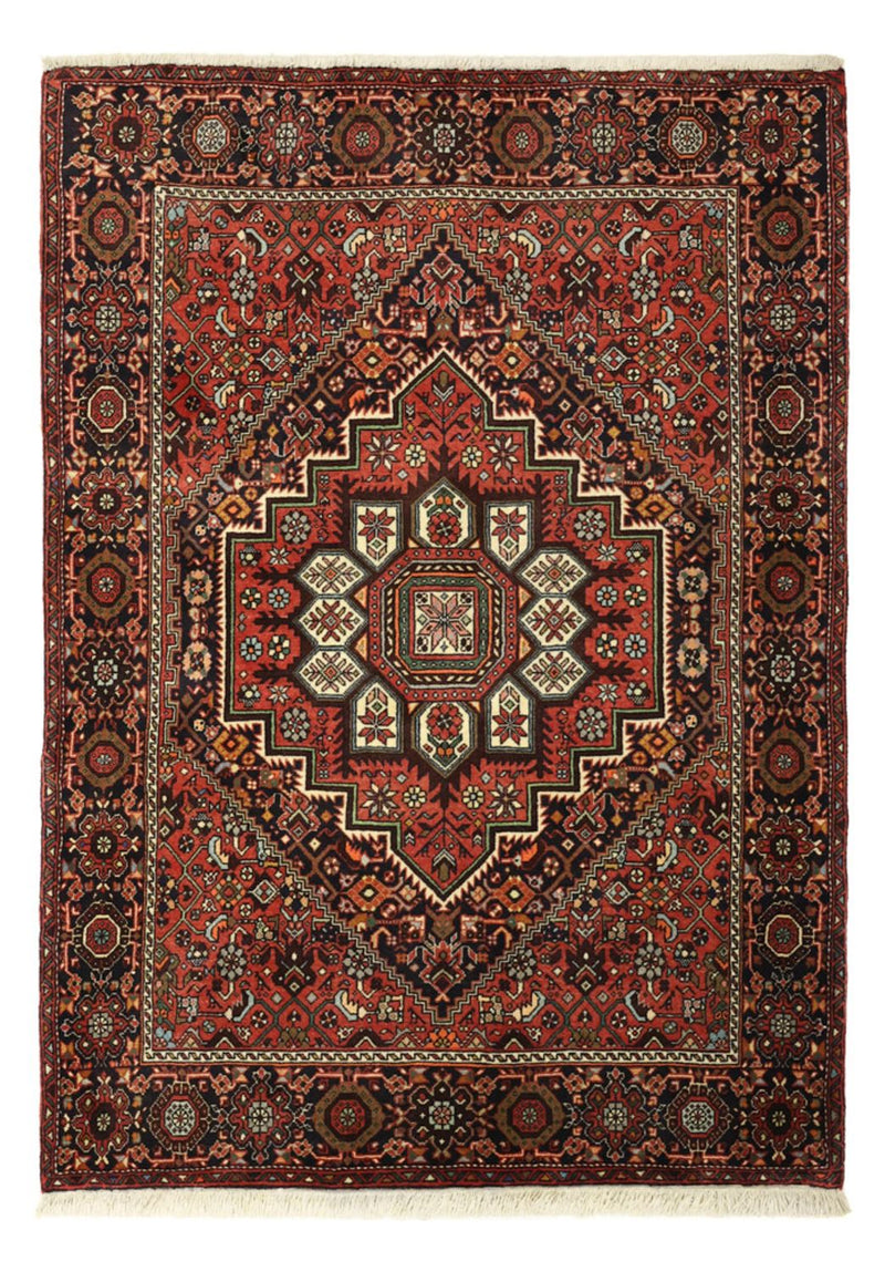 Perserteppich - Nomadic - 145 x 103 cm - dunkelrot