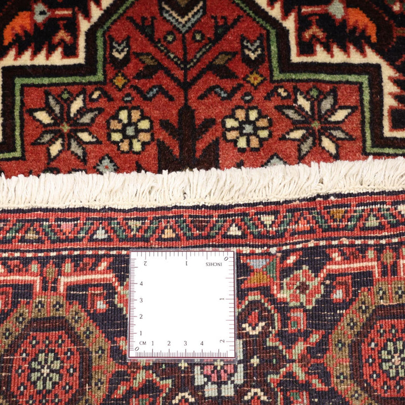 Perserteppich - Nomadic - 145 x 103 cm - dunkelrot