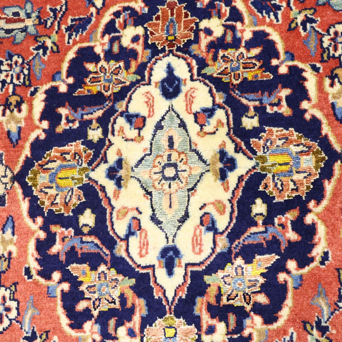 Perserteppich - Keshan - 160 x 112 cm - hellrot