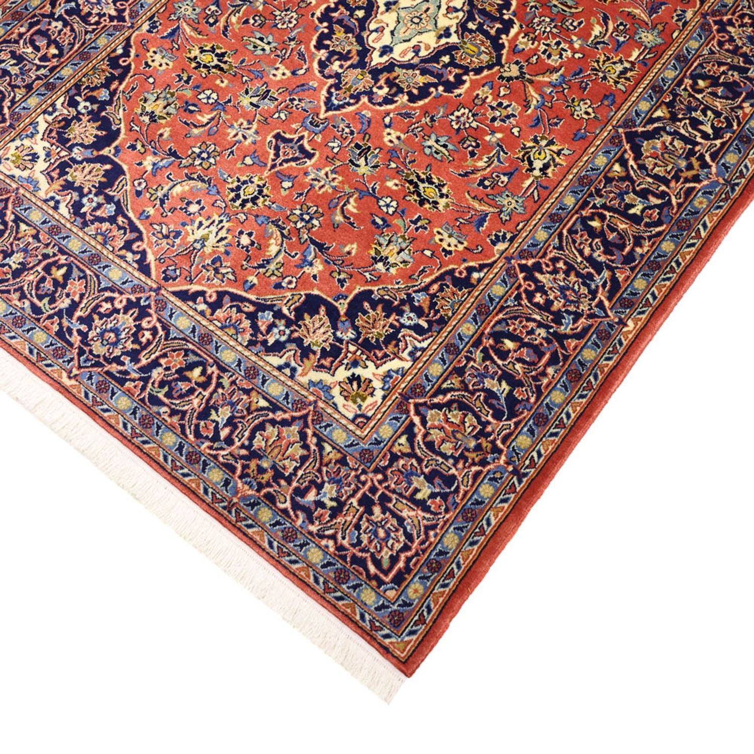 Perserteppich - Keshan - 160 x 112 cm - hellrot