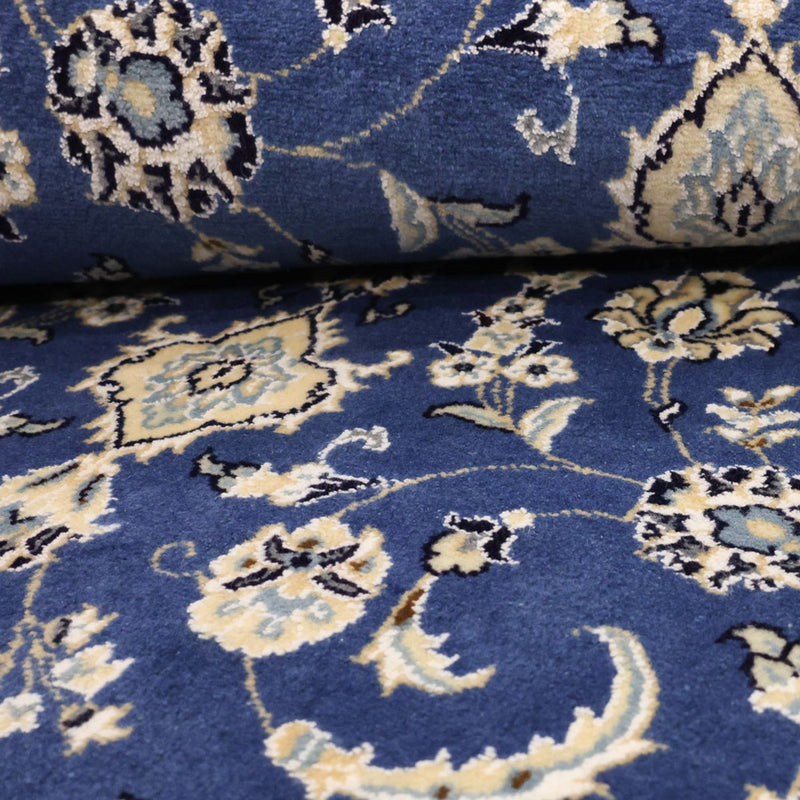 Perserteppich - Nain - Royal - 140 x 86 cm - dunkelblau