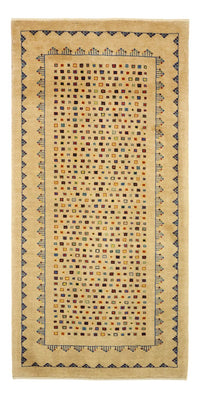 Gabbeh Teppich - Loribaft Perser - 164 x 79 cm - gold