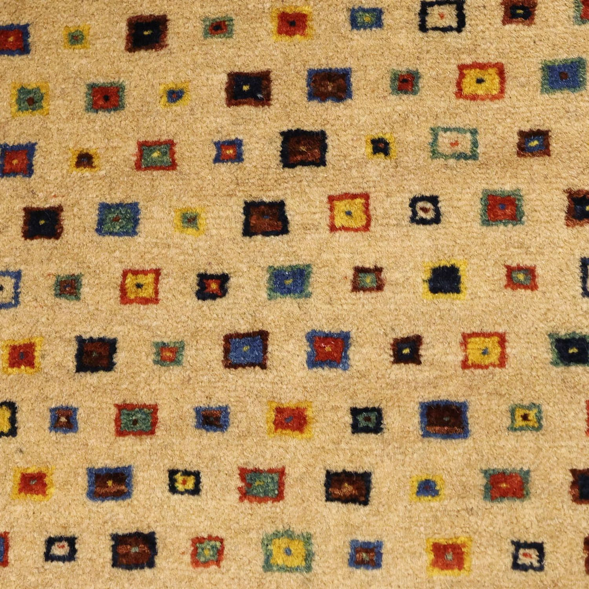 Gabbeh Teppich - Loribaft Perser - 164 x 79 cm - gold