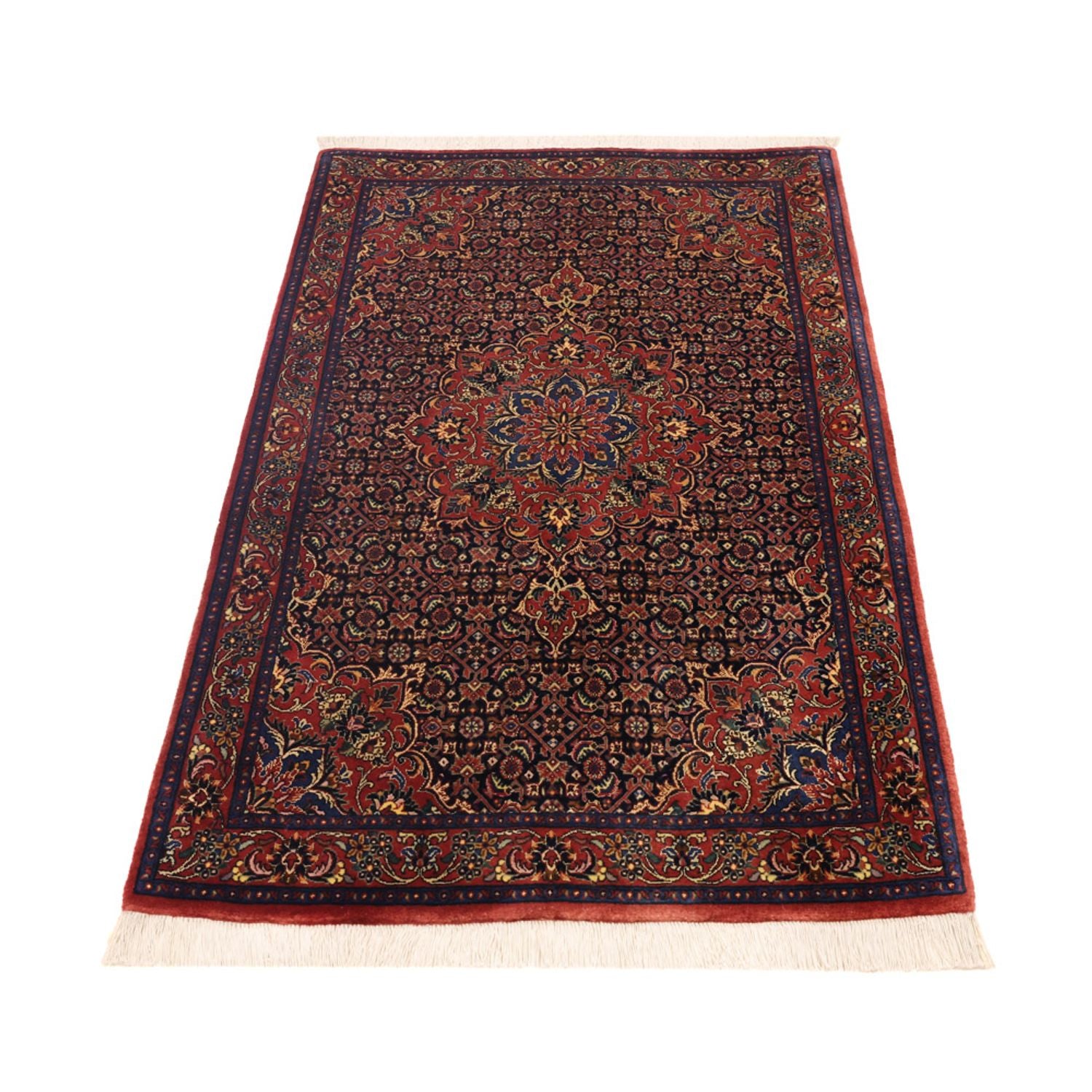 Perserteppich - Bidjar - 142 x 90 cm - dunkelrot