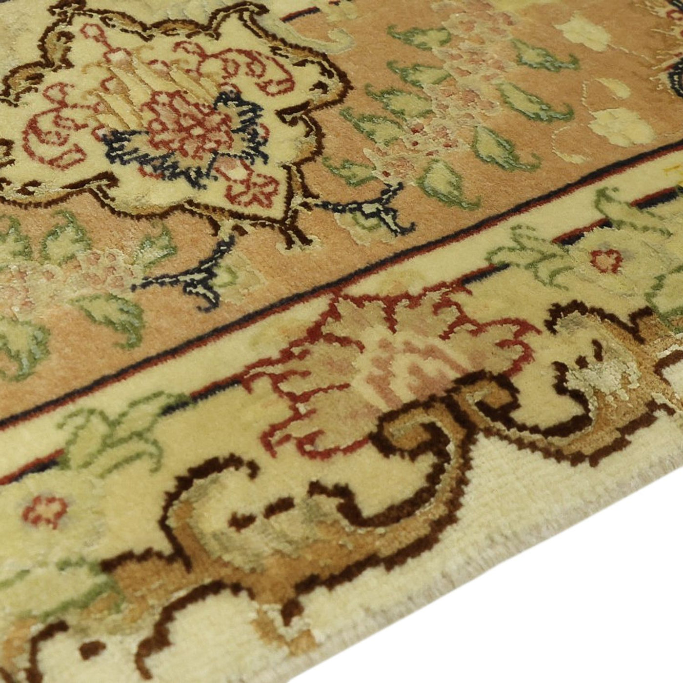 Täbriz - 50 Raj Teppich 208x149cm - Perserteppich