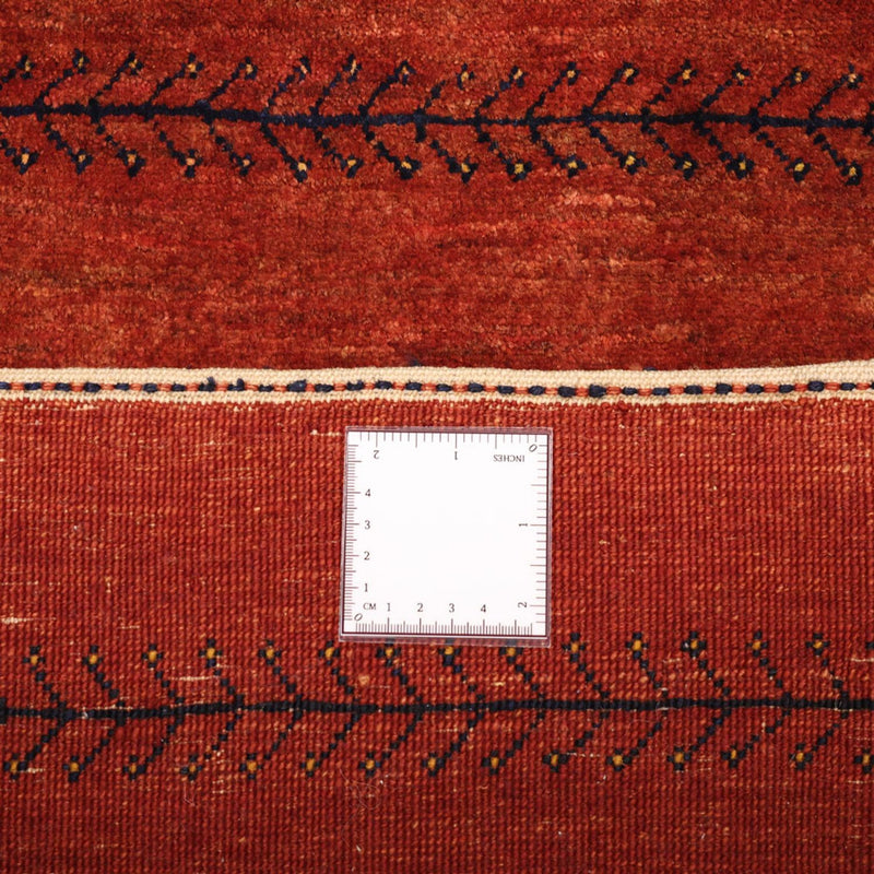 Gabbeh Teppich - Loribaft Perser - 115 x 82 cm - dunkelrot