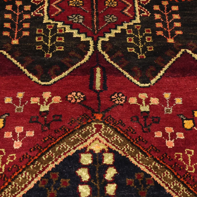 Perserteppich - Nomadic - 285 x 150 cm - dunkelrot