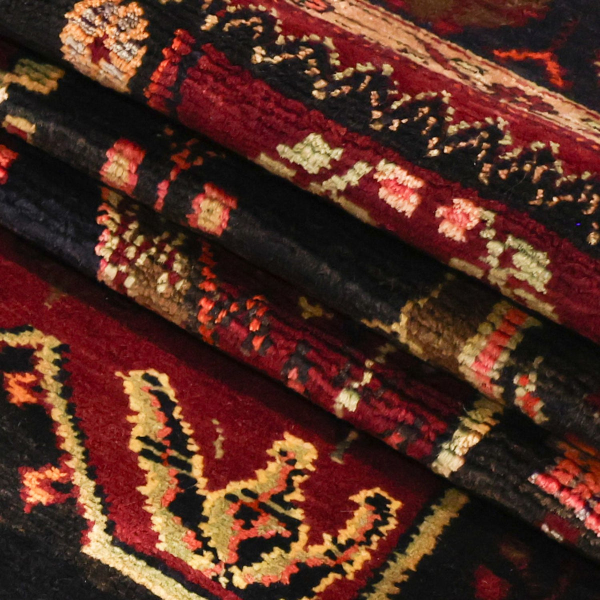 Perserteppich - Nomadic - 285 x 150 cm - dunkelrot